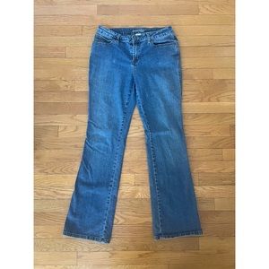 St. John’s Bay Blue Flare Jeans with Button Pockets